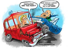 Funny Car Crash Cartoon 7 Jpg 598 433 Pixels Legal Humor Car Crash Car Humor
