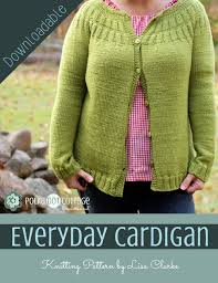 Update your casual wardrobe with these women's knit jogger pants from sonoma goods for life. Everyday Cardigan Knitting Pattern Polka Dot Cottage