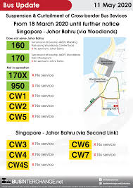 Sunway provides a free shuttle bus service around sunway city every 25 minutes (subject to traffic conditions). Bus Services From Johor Bahru To Singapore Bus Interchange Net
