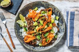 Teriyaki Beef Mince Recipe Hellofresh Recipe In 2021 Teriyaki Beef Minced Beef Recipes Mince Recipes