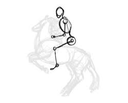 How To Draw Horse Rider Pose Sitting Rearing 3 Horse Rider Drawings Horse Drawings