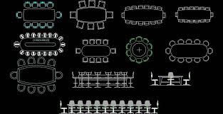Your guests and you can focus on enjoying the conversation and your great food. Conference Table Cad Blocks Autocad Dwg Plan N Design