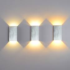 Stellaris 12 3/4 high polished nickel led wall sconce. Modern Led Minimalist Cube Aluminum Wall Light 2 Light Indoor Wall Sconce In Silver In 2021 Indoor Wall Sconces Wall Lights Indoor Wall Lights