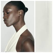 NWT. Zara White Wrap Halter Neck Jumpsuit with Front Bow Detail. Size XL.