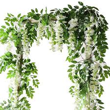 For the wall in your home, waiting is all the same: Home Garden Artificial Leaves Plastic Plant Wall Hanging Ivy Home House Garden Decor Rattan Flowers