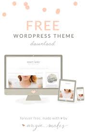 Get 1,316 blog wordpress blog themes & magazine themes on themeforest. Free Feminine Wordpress Theme