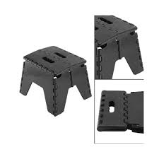 New Multi Purpose Plastic Folding Step Stool Kitchen Foldable Storage On Onbuy The most common kitchen step stool material is wood.