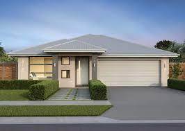 This one storey small house design comes with three bedrooms, two toilet and baths, and one garage fit for a family car. Simple 4 Bedroom House Plans With Garage Novocom Top