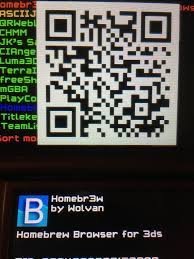 Maybe you would like to learn more about one of these? Homebrew Browser Qr Code Let S You Install Custom Homebrew Applications Directly 3dspiracy
