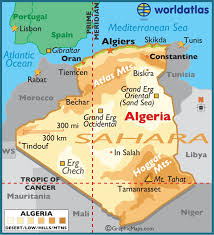 Algeria Maps Facts Algeria Travel Africa Map Travel Infographic