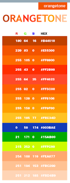 Color palette light neon orange. Orange Color Palette Rgb Novocom Top
