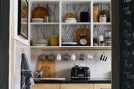 Not only does open kitchen shelving provide a display solution for pretty kitchen goods that are begging to be purchased, it's also motivation to keep things clean and tidy in a room that has. 13 Brilliant Upcycled Kitchens Made On A Shoestring Loveproperty Com