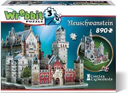 New daily puzzles each and every day! Amazon Com Wrebbit 3d Neuschwanstein Castle 3d Jigsaw Puzzle 890 Piece Toys Games