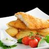 Flounder fillets, washed and dried. 1