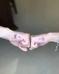 They can also mean king and queen of. 30 Top Design Ideas For Couple King And Queen Tattoos