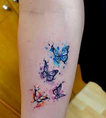 These tattoos are getting more popularity because of its colorful appearance. 33 Small Butterfly Tattoo Designs Ideas May 2021