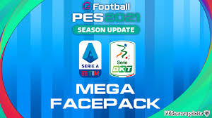 Aktuelle meldungen, termine und ergebnisse, tabelle, mannschaften, torjäger. Serie A Serie B Mega Facepack Pc Pes 2021