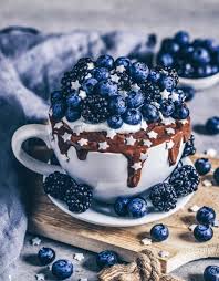 Vegan Chocolate Mugcake Bianca Zapatka Recipes Tassenkuchen Veganer Schokoladenkuchen Tassen Kuchen