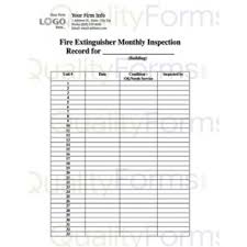 Fire extinguisher checklist these pictures of this page are about:fire extinguisher inspection report template. Monthly Fire Extinguisher Inspection Form