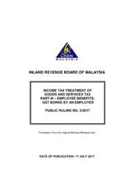 Public rulings also are issued. Jurisdiction S Name Malaysia Information On Tax Inland Revenue Board Of Malaysia Pdf4pro