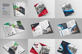 10 The Bi Fold Brochure In 2020 Bi Fold Brochure Business Card Template Cmyk Color