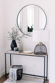 Dentree Optez Pour Le Noir Et Blanc Hausdekor Wohnzimmer Einrichten Wohnideen Wohnung Hau Arredamento Ingresso Casa Idee Arredamento Entrata Arredamento