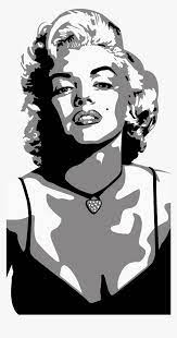 Maybe you would like to learn more about one of these? Marilyn Monroe Drawing Visual Arts Actor Silhouette Of Marilyn Monroe Hd Png Download Transparent Png Image Pngitem