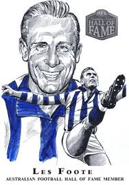 Les Foote Copy Copy Jpg Australian Football Sports Art Hall Of Fame