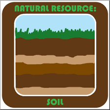 Clip Art Natural Resources Soil Color Labeled I Abcteach Com Abcteach