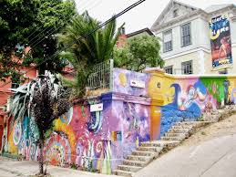 Paseo gervasoni de valparaíso chile. The Street Art In Valparaiso Chile
