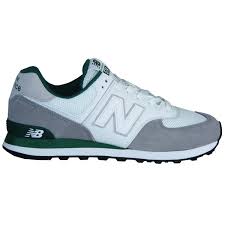 New balance classics ml 574 grey men's sneaker blue sport casual shoes new. New Balance Ml574 Nsa Classics Herren Laufschuhe Weiss Meinsportline De