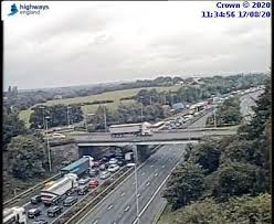 Gardaí and emergency services are currently at the scene of a traffic collision on the m6 motorway outside of athenry. Man 62 Dies After Lorry Crash Closes M6 In Both Directions Warrington Guardian