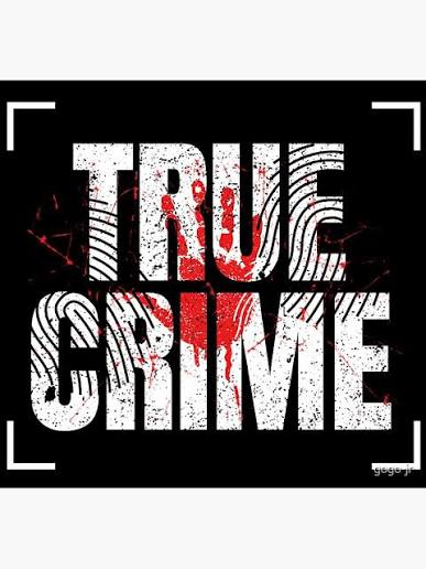 True Crime" Sticker for Sale by gogo-jr | Redbubble