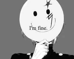 Take up the quiz and see which of the two best describes you. Wallpapers Anime Boy Fake Smile Mask Wallpaper Anime