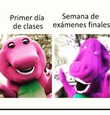 Semana De Primer Dia De Clases Examenes Finales Meme On Astrologymemes Com