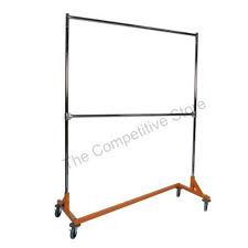 Amazon Com Double Rail Z Rack Rolling Garment Rack Clothing Rack Free Standing Garment Racks Garment Racks Clothing Rack Rolling Clothes Rack