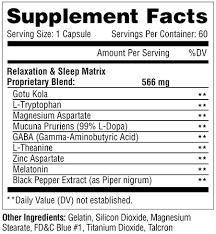 Metabolic Nutrition Drops Its Relaxation And Sleep Formula Relaxitrol