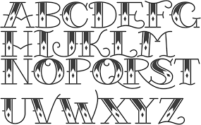 Tattoo Lettering Fonts Alphabet Viewing Gallery Lettering Alphabet Lettering Fonts Best Tattoo Fonts