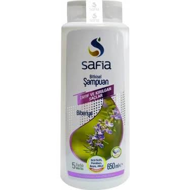 Safia Zayıf Ve Kırılgan Saçlar Şampuan 650 Ml
