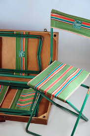 Camp It Up H Is For Home Harbinger Camping Table Camping Chairs Retro Camping