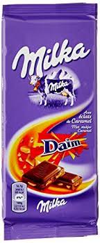 Milka Chocolat Aux Eclats De Caramel Daim Lot De 2 X 100 G Epicerie Au Meilleur Prix Livree Sur Toute La France Metropolitaine Frosted Flakes Cereal Box Gum Food