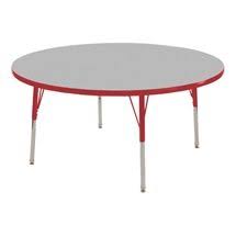 Norwood Commercial Furniture Round Adjustable Height Activity Table Https Www Schooloutfitters Com Catalog Prod Activity Table Commercial Furniture Furniture
