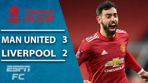 Manchester united have confirmed that the liverpool game will take place at a later date. Man United Wins Thriller Vs Liverpool On Bruno Fernandes Free Kick Espn Fc Fa Cup Highlights Youtube