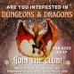 Dungeons & Dragons Club event image