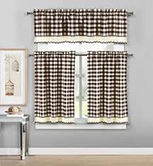 I know because i've been stalking them for years. Amazon Com Brown Plaid Curtains