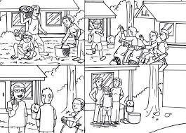 Pada gambar mewarnai anak menyikat gigi dibawah ini terlihat 2 orang anak cemerlang laki laki dan perempuan sedang menyikat gigi bersama sama didepan wastafel sang kakak yang lebih tua selalu mengajak adiknya untuk menyikat gigi bersama sama agar ia menjadi terbiasa hingga dewasa nanti. Kumpulan Gambar Kartun Anak Kerja Bakti Di Sekolah Lengkap Cikimm Com