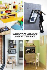 Add to bag add to wishlist finish (2 options) zoom. 20 Hideaway Desk Ideas To Save Your Space Shelterness