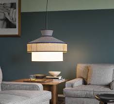 Pendant Light Wagasa Yellow Brown Led O65cm H50cm Gebruder Thonet Vienna Gmbh In 2020 Pendant Light House And Home Magazine Diy Pendant Light