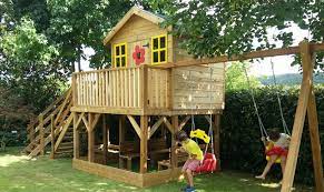 Ahşap i̇ki katlı oyun evi. Agac Oyun Evi Yildiz Park Ahsap Urunleri