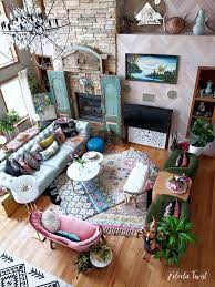 Since the 2 smaller rugs have similar colors they play well together. Layering Rugs Top Co Home Decor Eclectic Twist